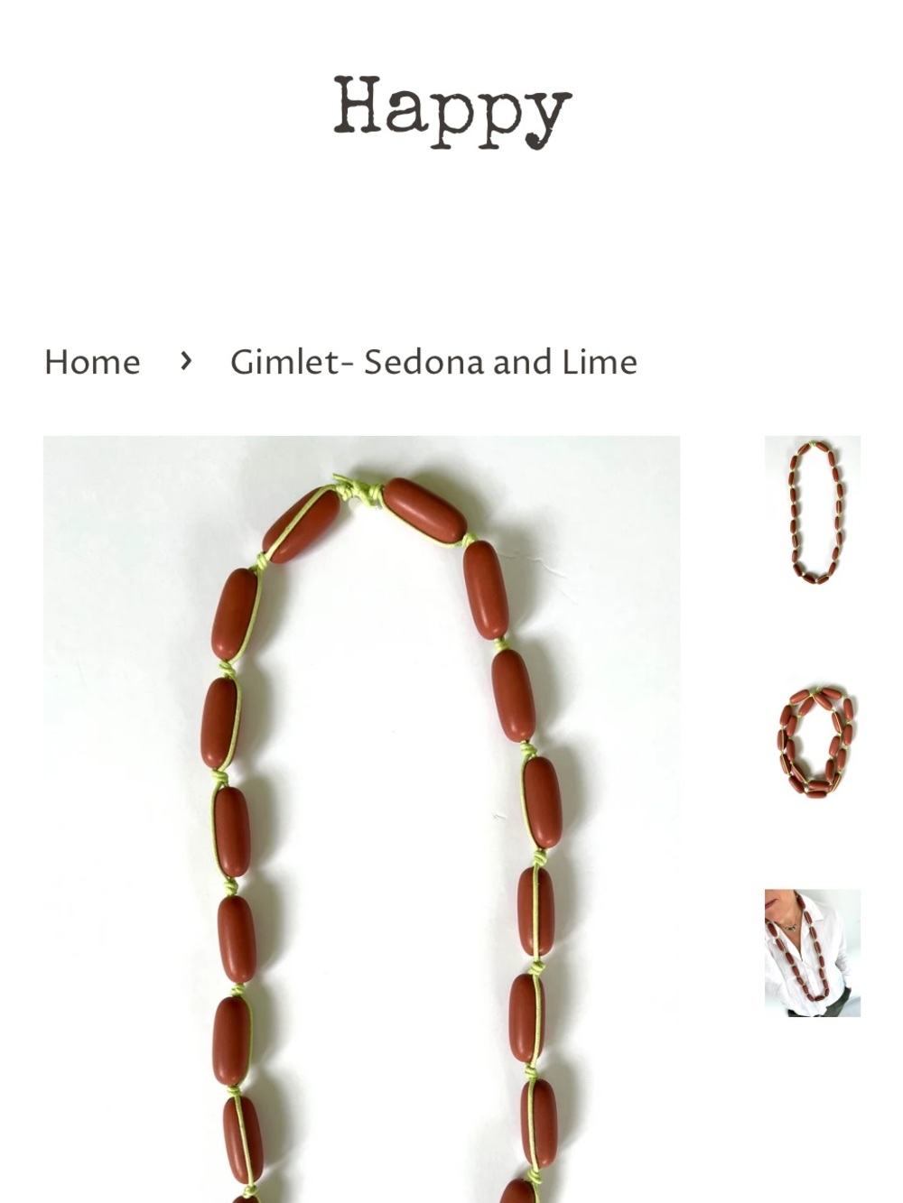 Evie Marques Necklace collab with HMS